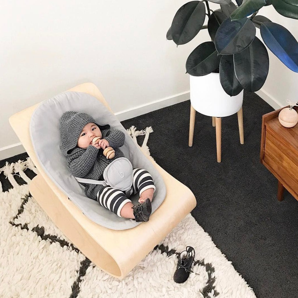 Rocker Bouncer Bloom Coco Go Lounger Coco Stylewood Lounger Bloom