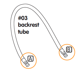 nano backrest tube